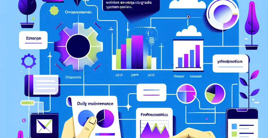  什么是ERP维护？日常维护确保系统正常运行